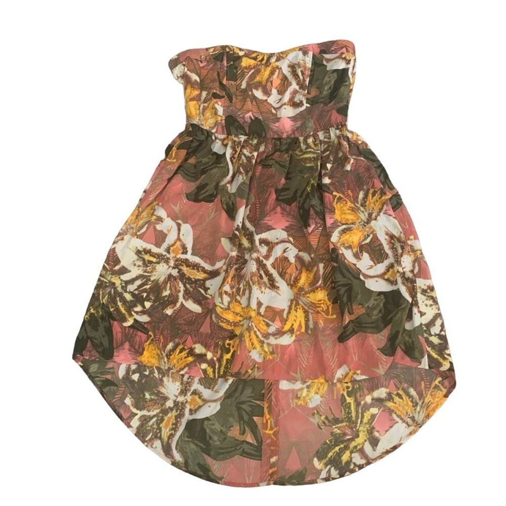 BB DAKOTA SLEEVELESS HIGH-LOW DRESS 10-EUC